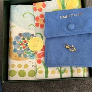 TEMPLE ST CLAIR 18k gemstone and DIAMOND AMULET